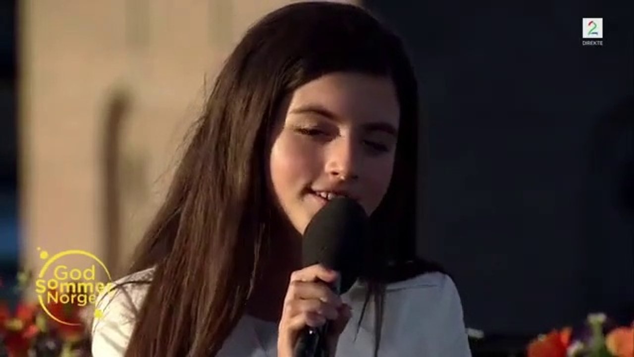 Angelina Jordan, 10 years old, singing Every Time We Say Goodbye, TV2 Norway, summer of 2016