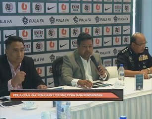 Perjanjian hak penajaan Liga Malaysia jana pendapatan