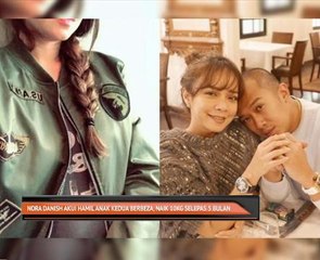 Nora Danish akui hamil anak kedua berbeza, naik 10kg selepas 5 bulan