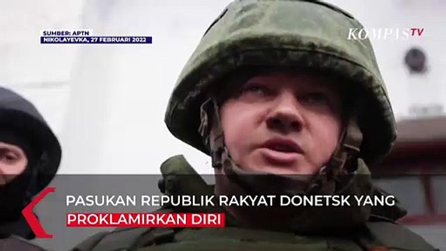 Separatis Pro-Rusia Ambil Alih Kota di Donetsk Ukraina