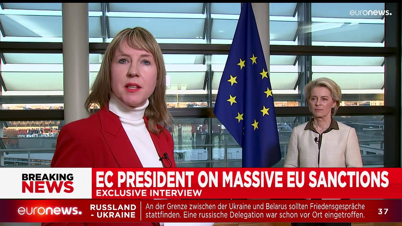Exklusiv - Ursula von der Leyen zur Ukraine: 'Sie gehören zu uns'