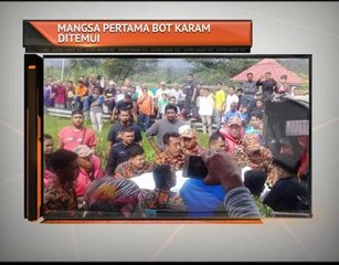Mangsa pertama bot karam ditemui