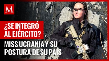 ¿Se integró al ejército? Esto es lo que sabemos de Miss Ucrania y su postura en defensa de su país