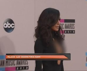 Pelakon 'Glee' didakwa pukul suami