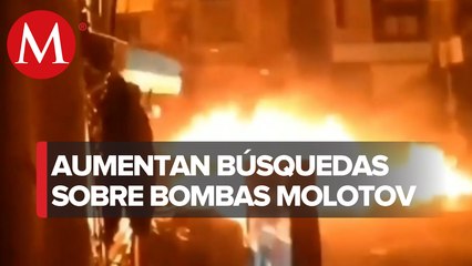 Miles de civiles se juntan para fabricar cócteles molotov caseros