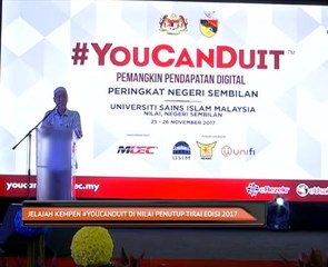 Jelajah kempen #YouCanDuit di Nilai penutup tirai edisi 2017