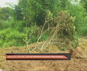 Penduduk Kampung Sangwai berdepan ancaman tanah runtuh