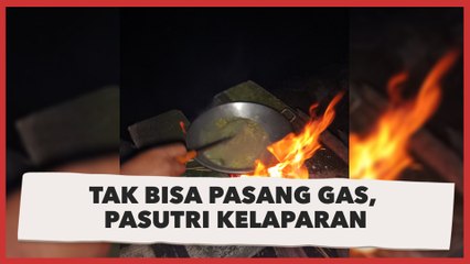 Tak Bisa Pasang Gas, Pasutri Kelaparan Tengah Malam Auto Bikin Pawon Dadakan, Publik: Lucu, Film India Kalah