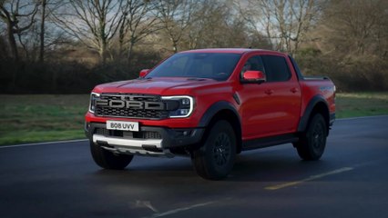 The new Ford Ranger Raptor Driving Video