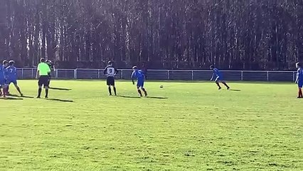 But Ceilian Chérubin (ES Tourville / AS Fauville championnat U18 R3 le 26/02/2022)