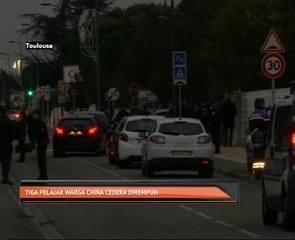 Tiga pelajar warga China cedera dirempuh