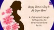 Happy Women’s Day 2022 Greetings for Mother: Wishes, Messages and Images for the Global Celebration