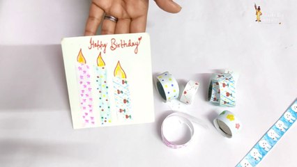 How to make washi tape at home  Making handmade designer tape