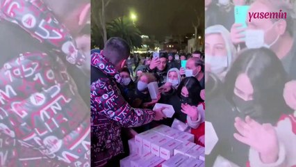 CZN Burak Miraç Kandili'nde Eyüsultan'daydı