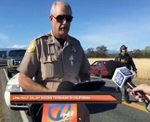 Lima maut dalam insiden tembakan di California