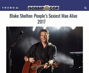 Blake Shelton lelaki paling seksi November 2017