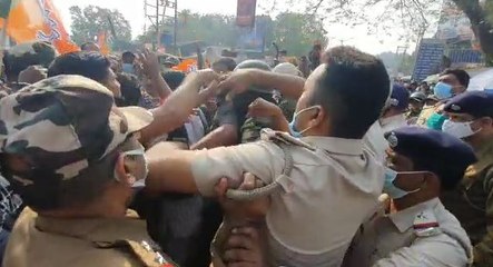 বিজেপির ডাকা আজকের বন্ধে বালুরঘাটে সামিল বিজেপির রাজ্য সভাপতি সুকান্ত মজুমদার | Oneindia Bengali