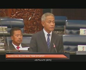 Hampir RM6 bilion wang tidak dituntut