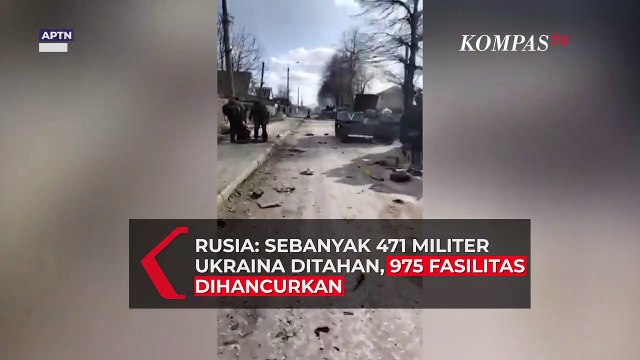 Rusia Klaim Telah Hancurkan 975 Infrastruktur Ukraina dan Tahan 471 Prajurit Ukraina!