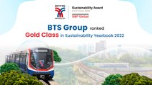 BTS Group was awarded the prestigious Global Sustainability Award