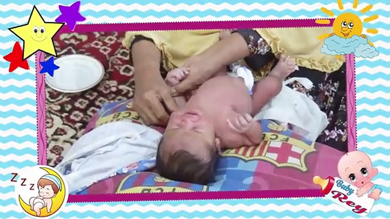 ❤️Dirgan Rey Hanafiz❤️ Tips How to Massage a Newborn Baby - Baby Spa - Infant Massage Therapist