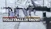 WATCH | ITBP Himveers Play Volleyball At 15,000 Ft Altitude In Uttarakhand