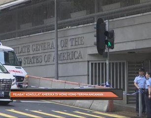 Pejabat Konsulat Amerika di Hong Kong terima ancaman