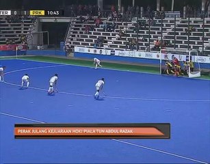Perak julang kejuaraan Hoki Piala Tun Abdul Razak