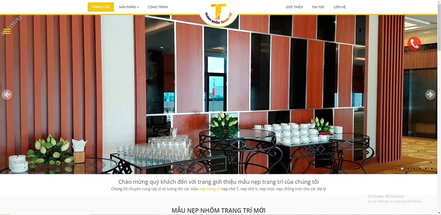 Thanh Nhôm Trang Trí - Nhà cung cấp nẹp nhôm trang trí cao cấp