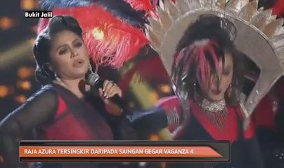 Raja Azura tersingkir daripada saingan Gegar Vaganza 4
