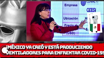 Download Video: ¡CON AMLO MÉXICO YA CREÓ Y ESTÁ PRODUCIENDO VENTILADORES PARA ENFRENTAR COVID-19!