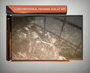 1,000 motosikal musnah dijilat api