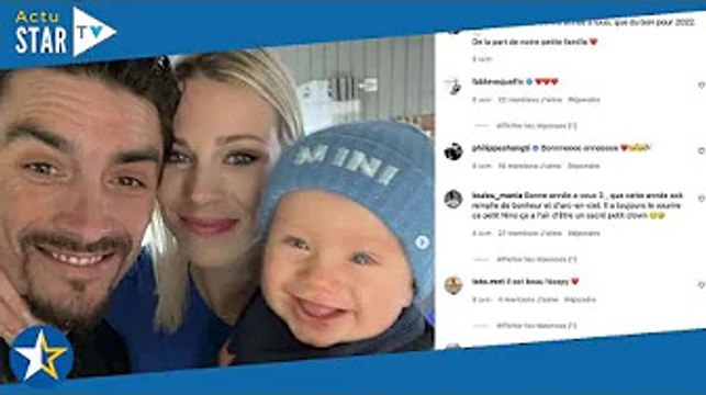 Marion Rousse partage un tendre moment entre Julian Alaphilippe et leur fils, Nino