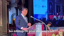 İmamoğlu, İtalya'da katıldığı konferansta Kuran'dan alıntı yaptı