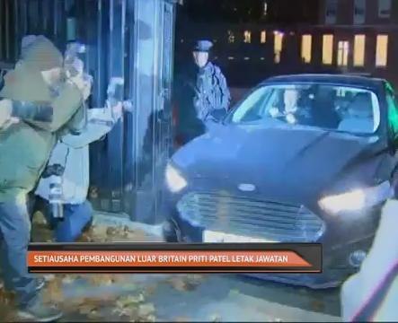 Setiausaha Pembangunan Luar Britain Priti Patel letak jawatan