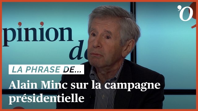 Alain Minc: «Macron a signé un CDI avec la Providence»