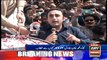 Chairman PPP Bilawal Bhutto addresses the workers in Tando Muhammad Khan