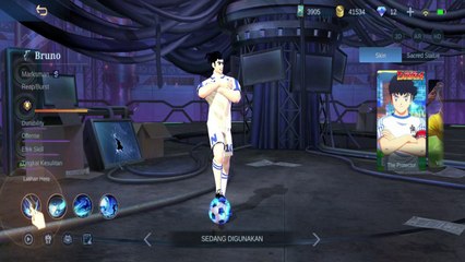 REVIEW SKIN MARKSMAN BRUNO TERBARU CAPTAIN TSUBASA KEREN BANGET | MOBILE LEGENDS