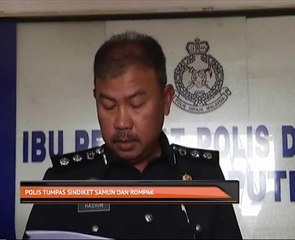 Polis tumpas sindiket samun dan rompak