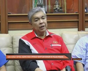 KDN kerah semua agensi bagi operasi bantuan banjir di Pulau Pinang
