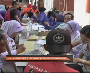 7,341 mangsa banjir Pulau Pinang masih di pusat pemindahan