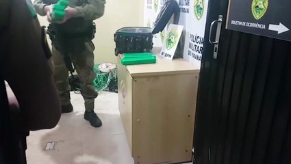 BPFron apreende quase 10 Kg de maconha em ônibus de linha na BR-369