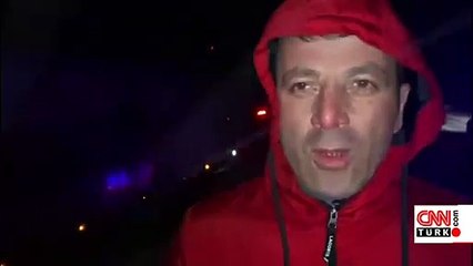 Tahliye için giderken yolda kaldılar