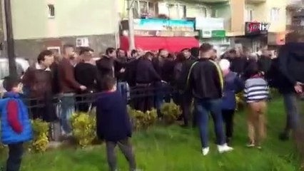 İki grubun meydan kavgasında 1 kişi yaralandı