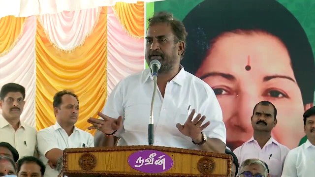 கருணாநிதியை விட ஸ்டாலின் டேஞ்சர்.. அதிமுக கூட்டத்தில் பேசிய எஸ்.பி. வேலுமணி!