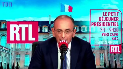 Éric Zemmour ne veut pas que la France accueille de réfugiés ukrainiens