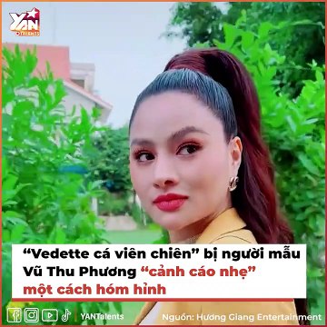Vedete Vũ Thu Phương thể hiện trình catwalk thần sầu_ Bản gốc lên tiếng _dằn mặt_
