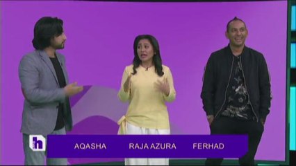 hLive! bersama Aqasha, Raja Azura & Ferhad