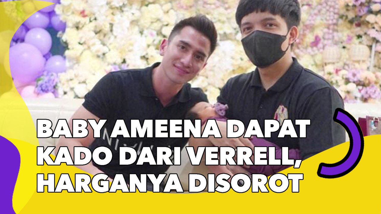 Baby Ameena Dapat Kado Mewah dari Verrell Bramasta, Harganya Disorot: Ngeri Lihat Angkanya