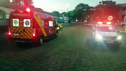 Siate atende ladrão armado com faca que assaltou e agrediu duas jovens, e foi detido por populares